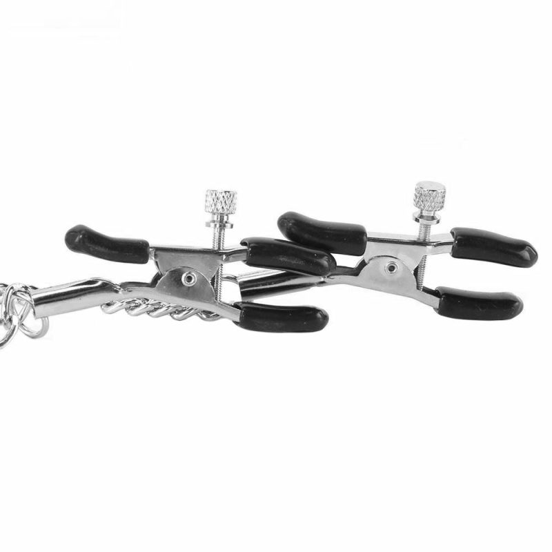 Bondage | Nipple Play Triple Intimate Clamps In Silver Bondage Bondage