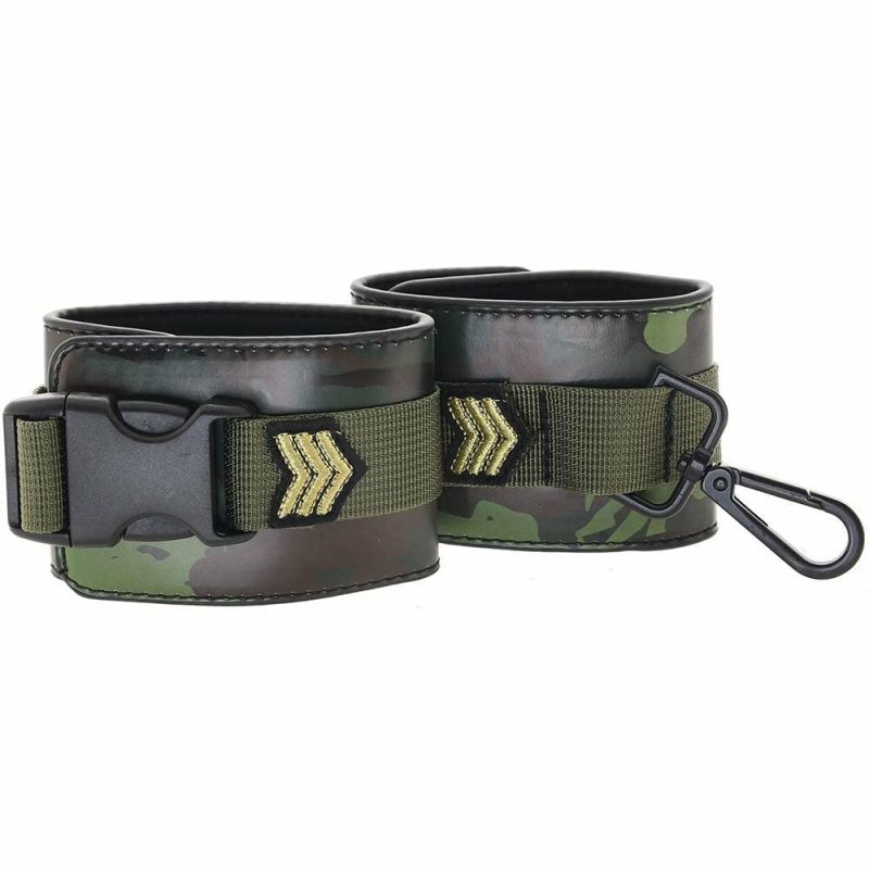 Bondage | Ouch! Army Themed Ankle Cuffs Bondage Bondage