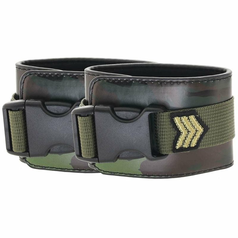 Bondage | Ouch! Army Themed Ankle Cuffs Bondage Bondage