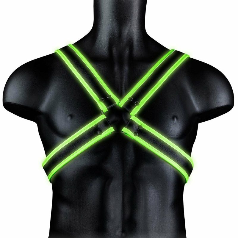 Bondage | Ouch! Glow In The Dark Cross Harness /M Bondage Bondage