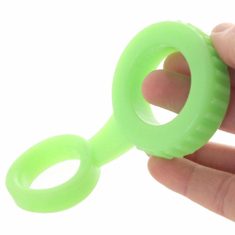 Bondage | Ouch! Glow In The Dark Double Cock Ring Bondage Bondage