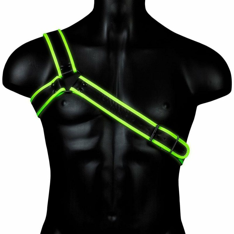 Bondage | Ouch! Glow In The Dark Gladiator Harness In S/M Bondage Bondage