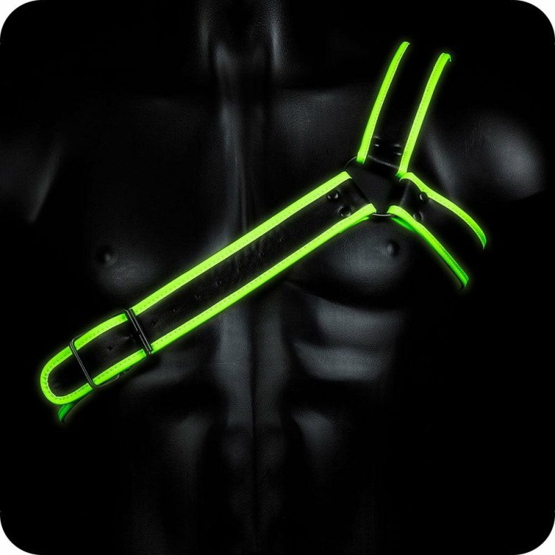 Bondage | Ouch! Glow In The Dark Gladiator Harness In S/M Bondage Bondage