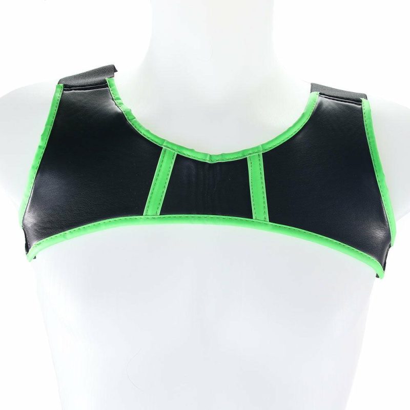 Bondage | Ouch! Glow In The Dark Neoprene Harness /Xl Bondage Bondage