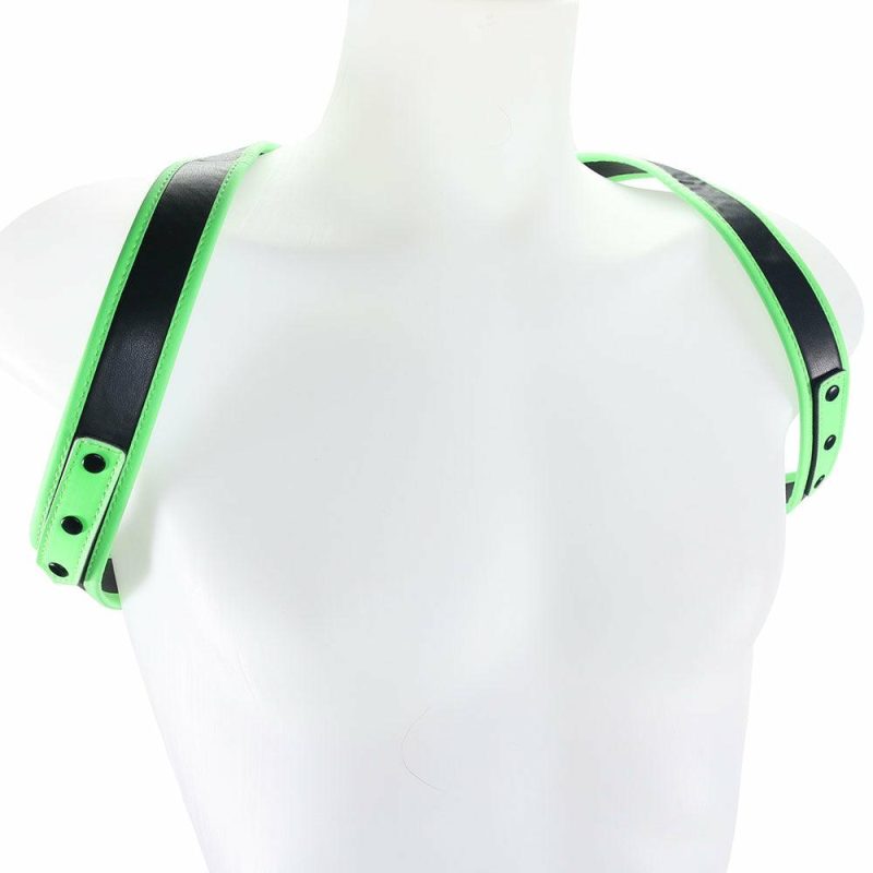 Bondage | Ouch! Glow In The Dark Sling Harness In L/Xl Bondage Bondage