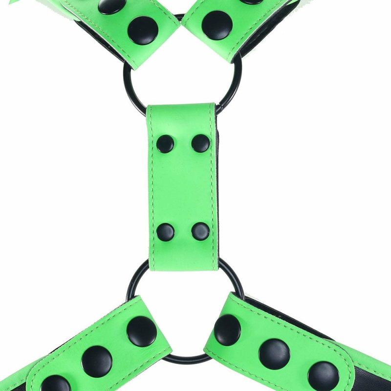 Bondage | Ouch! Glow In The Dark Sling Harness In L/Xl Bondage Bondage