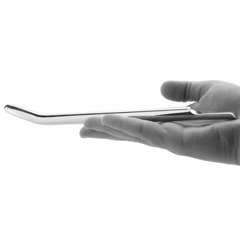 Bondage | Ouch! Long Smooth Steel 12Mm Urethral Dilator Bondage Bondage