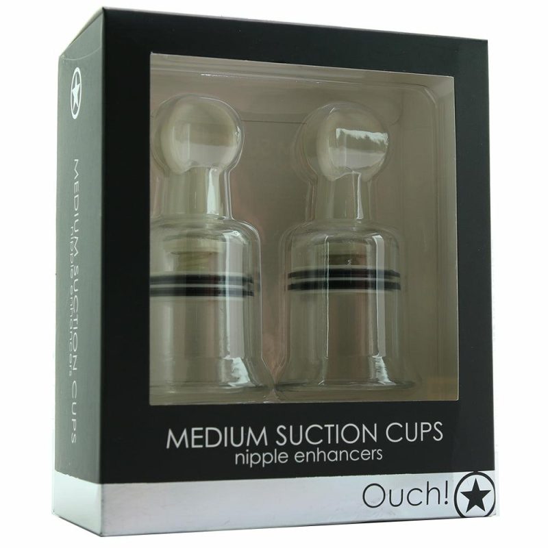 Bondage | Ouch! Medium Suction Cup Nipple Enhancers Bondage Bondage