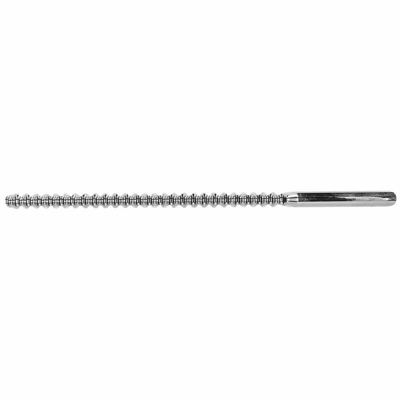 Bondage | Ouch! Ribbed 10Mm Steel Urethral Dilator Bondage Bondage