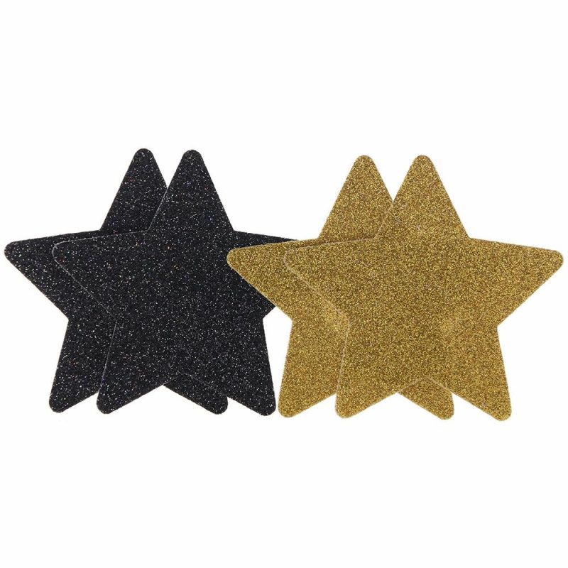 Bondage | Pretty Pasties Glitter Stars Nipple Pasties Set Bondage Bondage