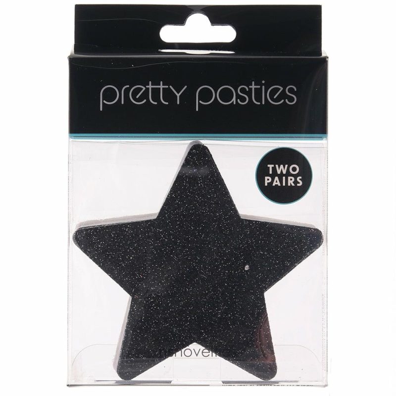 Bondage | Pretty Pasties Glitter Stars Nipple Pasties Set Bondage Bondage