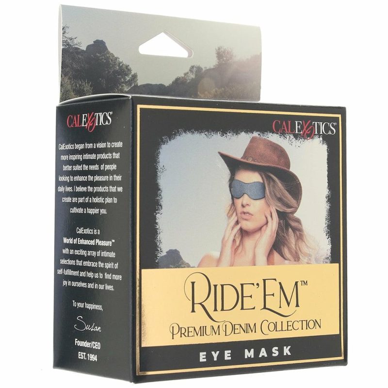 Bondage | Ride ‘Em Denim Eye Mask Bondage Bondage