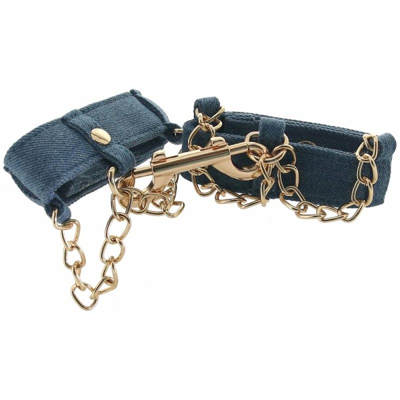 Bondage | Ride ‘Em Denim Wrist Cuffs Bondage Bondage