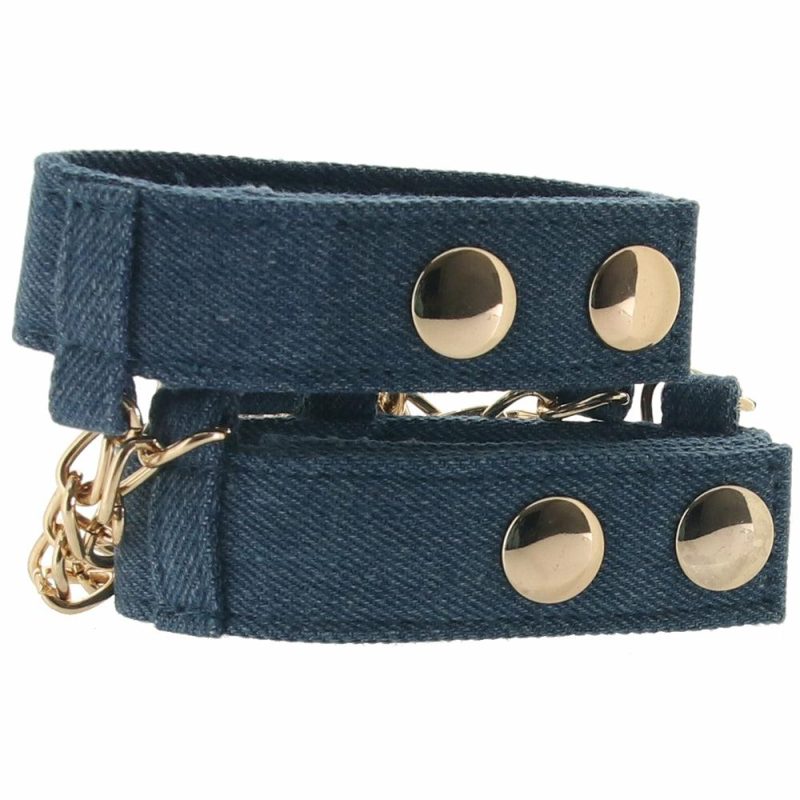 Bondage | Ride ‘Em Denim Wrist Cuffs Bondage Bondage