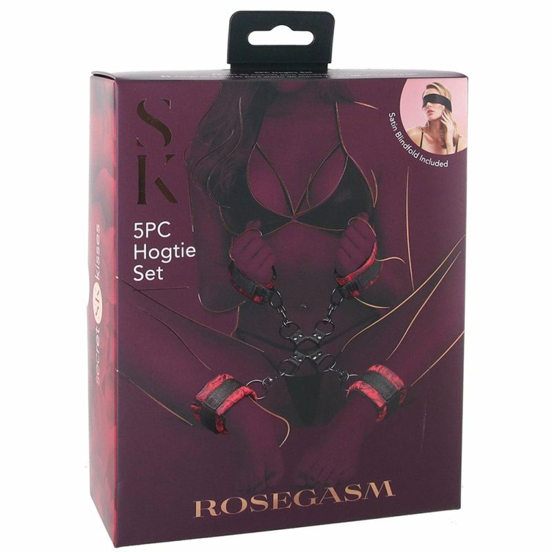 Bondage | Secret Kisses Rosegasm 5Pc Hogtie Set Bondage Bondage