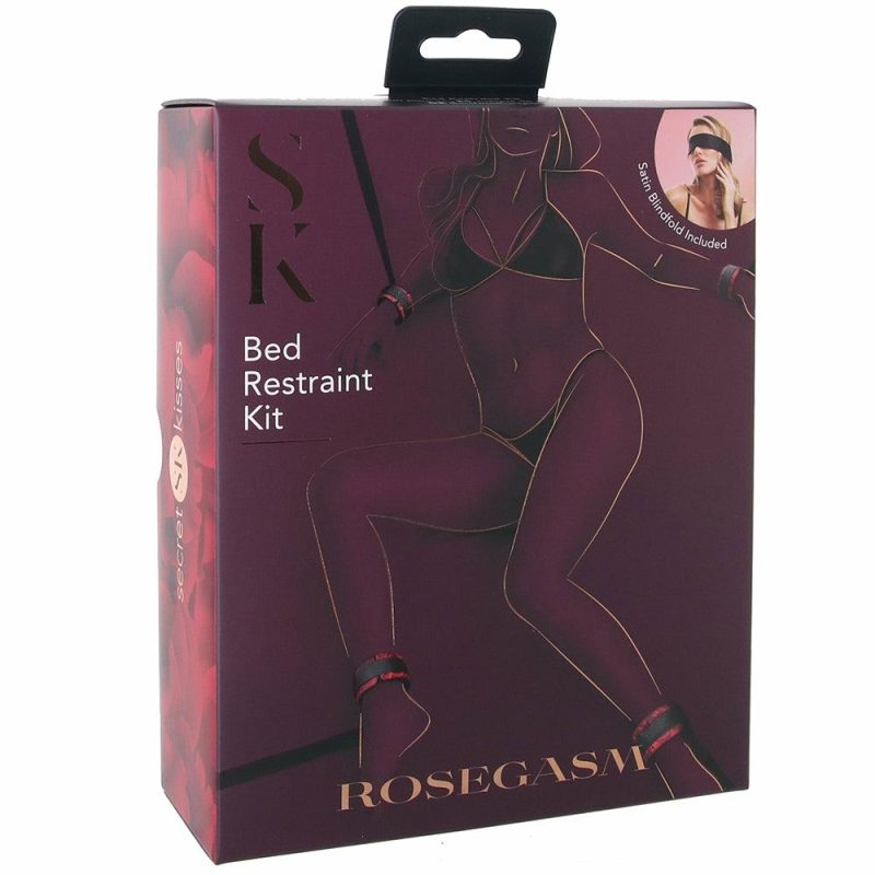 Bondage | Secret Kisses Rosegasm Bed Restraint Kit Bondage Bondage