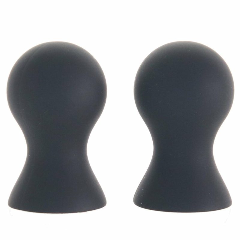 Bondage | Size Up Silicone Nipple Suckers In Black Bondage Bondage