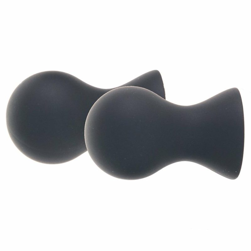 Bondage | Size Up Silicone Nipple Suckers In Black Bondage Bondage