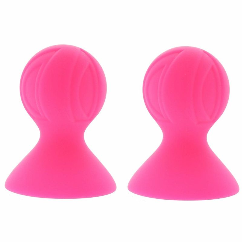 Bondage | Size Up Xl Silicone Nipple Suckers In Pink Bondage Bondage