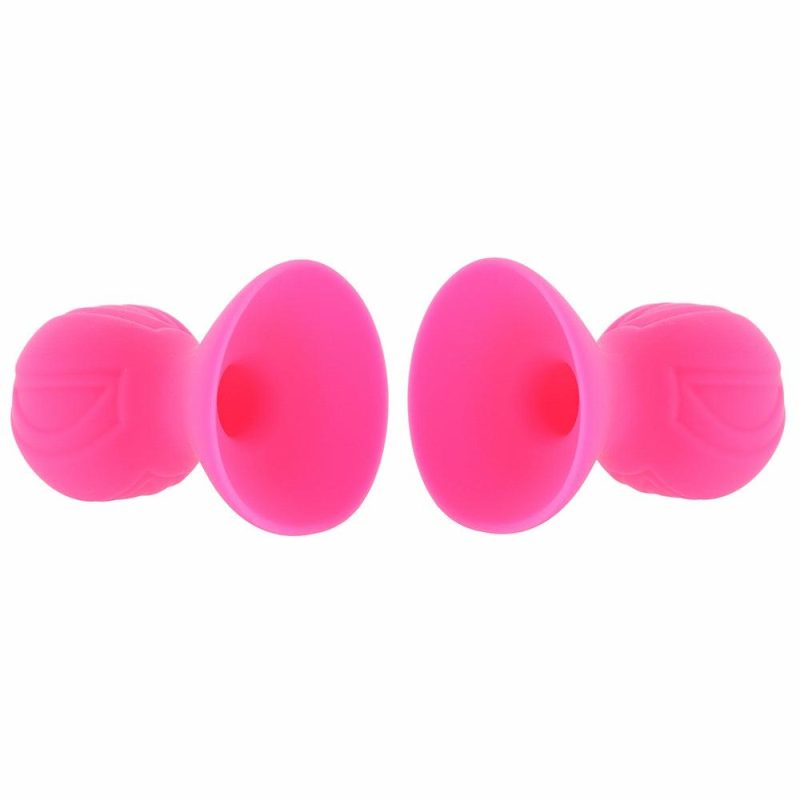 Bondage | Size Up Xl Silicone Nipple Suckers In Pink Bondage Bondage