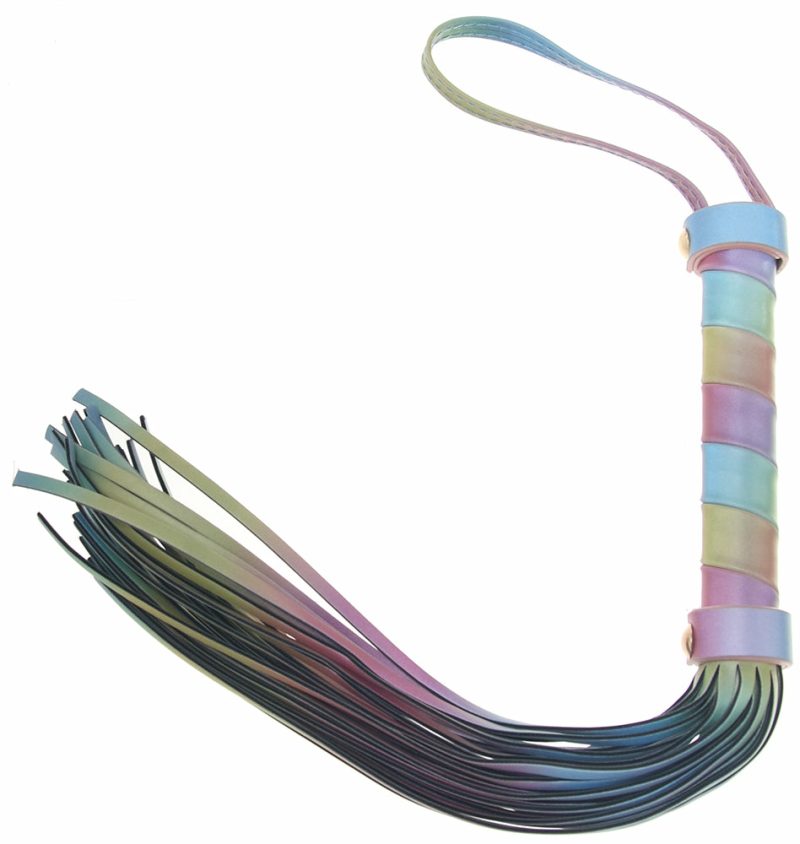 Bondage | Spectra Bondage Flogger In Rainbow Bondage Bondage