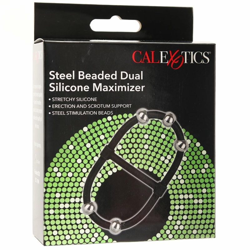 Bondage | Steel Beaded Dual Silicone Maximizer Bondage Bondage