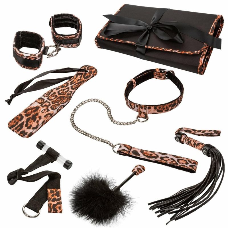 Bondage | Unleashed Adventure Leopard Bondage Set Bondage Bondage