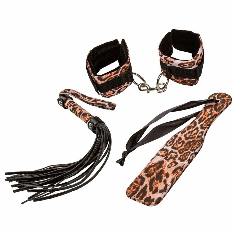 Bondage | Unleashed Adventure Leopard Bondage Set Bondage Bondage