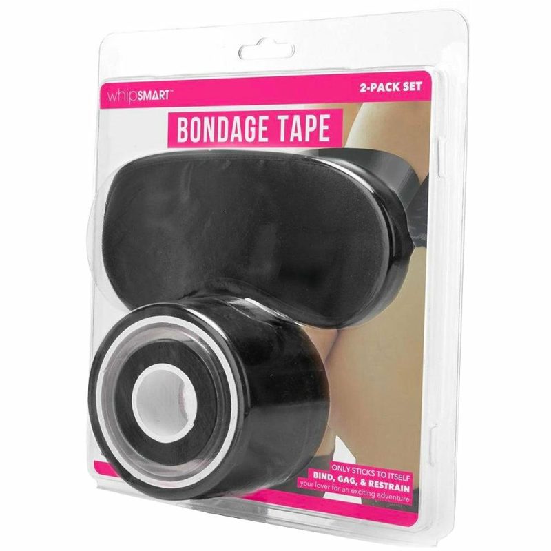 Bondage | Whipsmart 100Ft Bondage Tape In Black Bondage Bondage