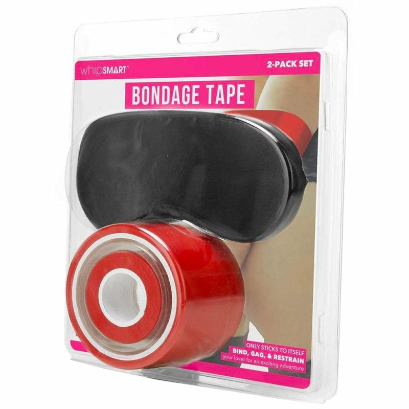 Bondage | Whipsmart 100Ft Bondage Tape In Red Bondage Bondage