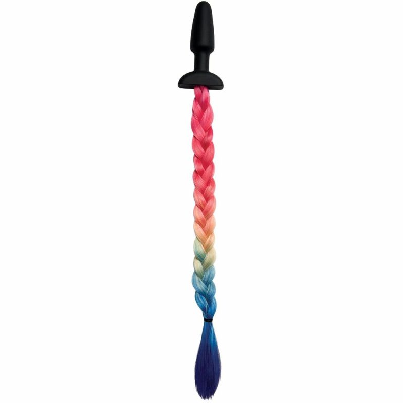 Bondage | Whipsmart 3.5 Inch Rainbow Tail Plug Anal Sex Toys Anal Sex Toys