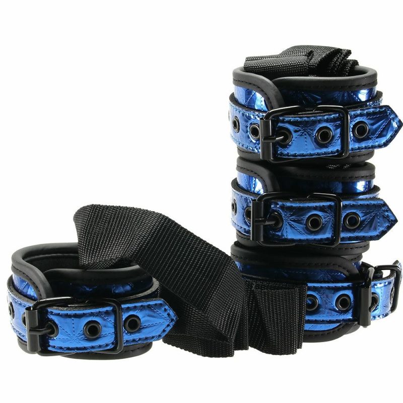 Bondage | Whipsmart Bed Restraint Kit In Blue Bondage Bondage