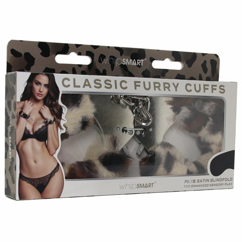 Bondage | Whipsmart Classic Furry Cuffs In Leopard Bondage Bondage