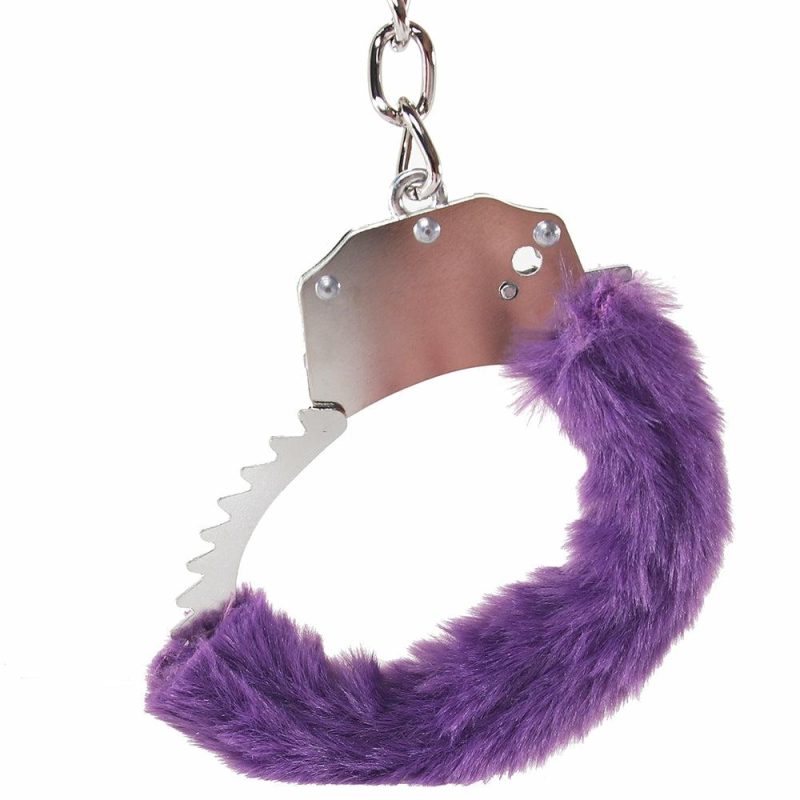 Bondage | Whipsmart Classic Furry Cuffs In Purple Bondage Bondage