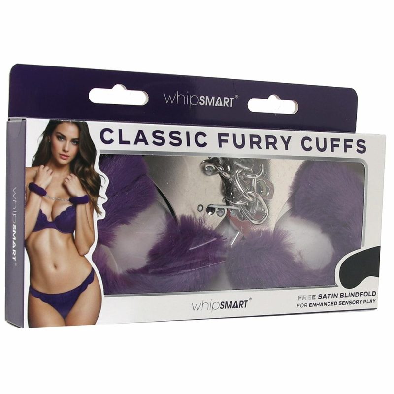 Bondage | Whipsmart Classic Furry Cuffs In Purple Bondage Bondage