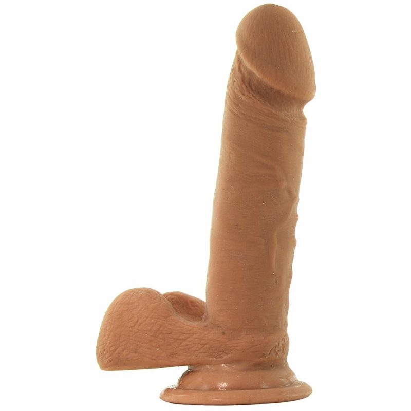 Dildos | 7 Inch Ultraskyn Perfect D Dildo In Caramel Dildos Dildos