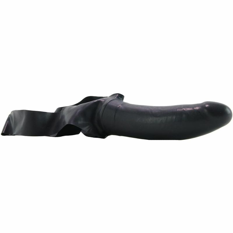 Dildos | Accommodator Chin Strap-On Dildo In Black Dildos CalExotics