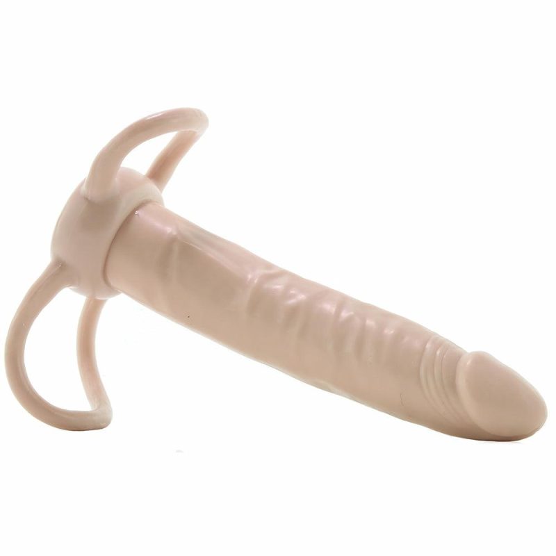 Dildos | Accommodator Dual Penetrator In Ivory Dildos CalExotics