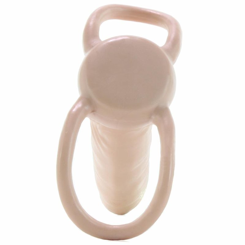 Dildos | Accommodator Dual Penetrator In Ivory Dildos CalExotics