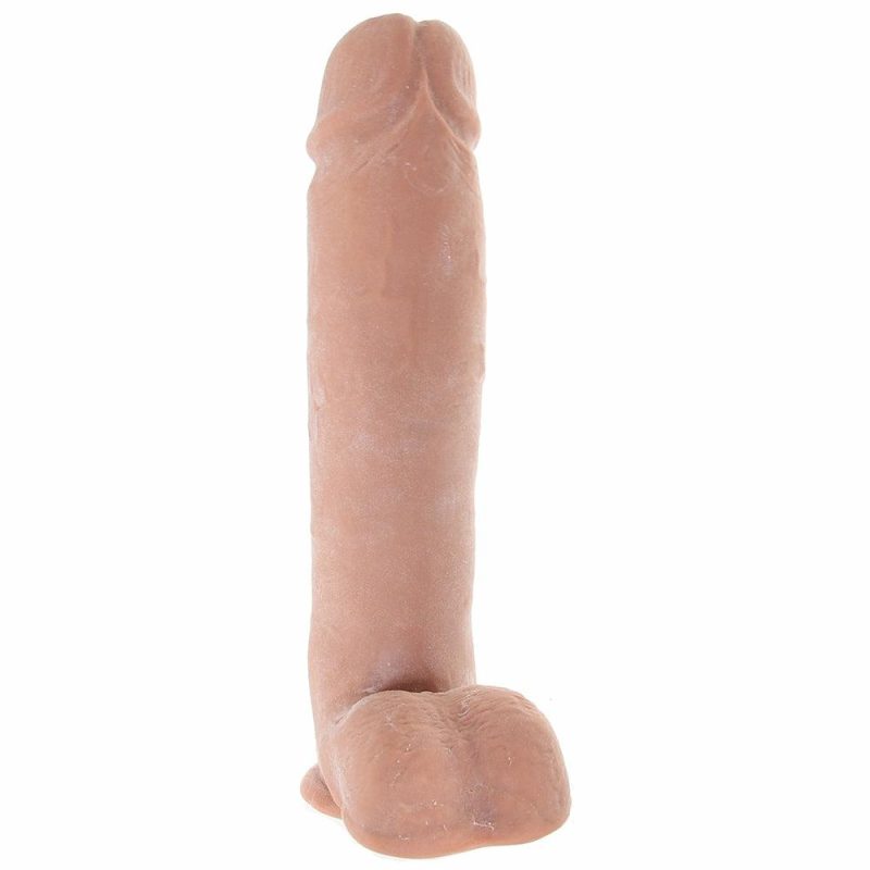 Dildos | Au Naturel Huge 10 Inch Sensa Feel Dildo In Mocha Dildos Blush