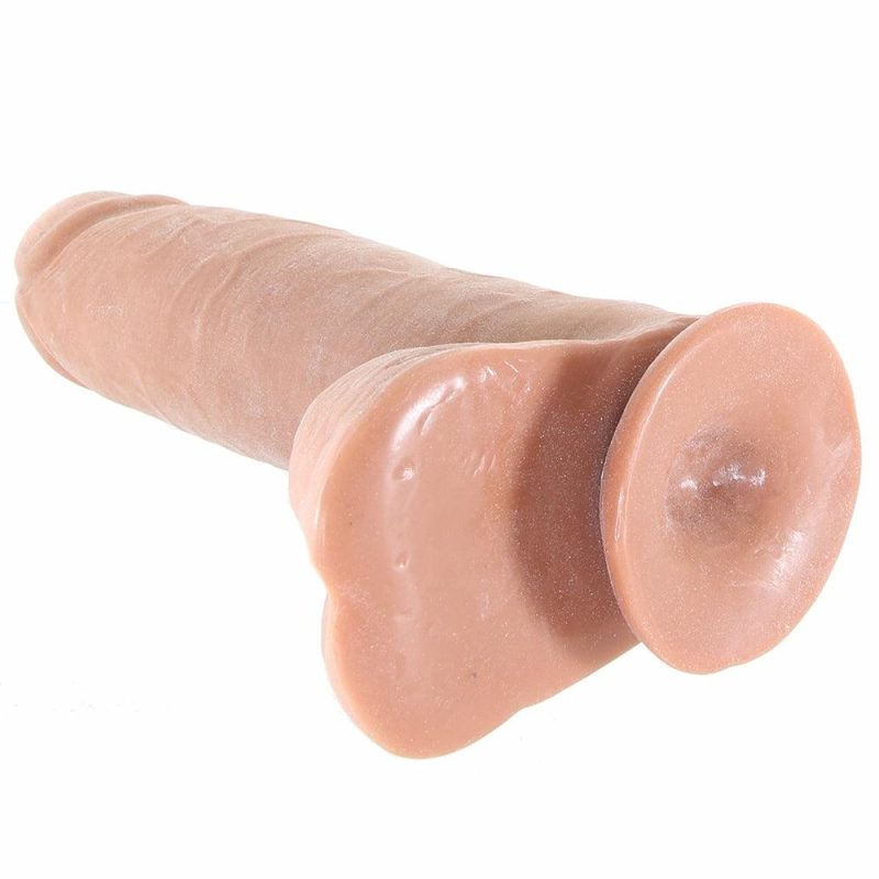 Dildos | Au Naturel Huge 10 Inch Sensa Feel Dildo In Mocha Dildos Blush