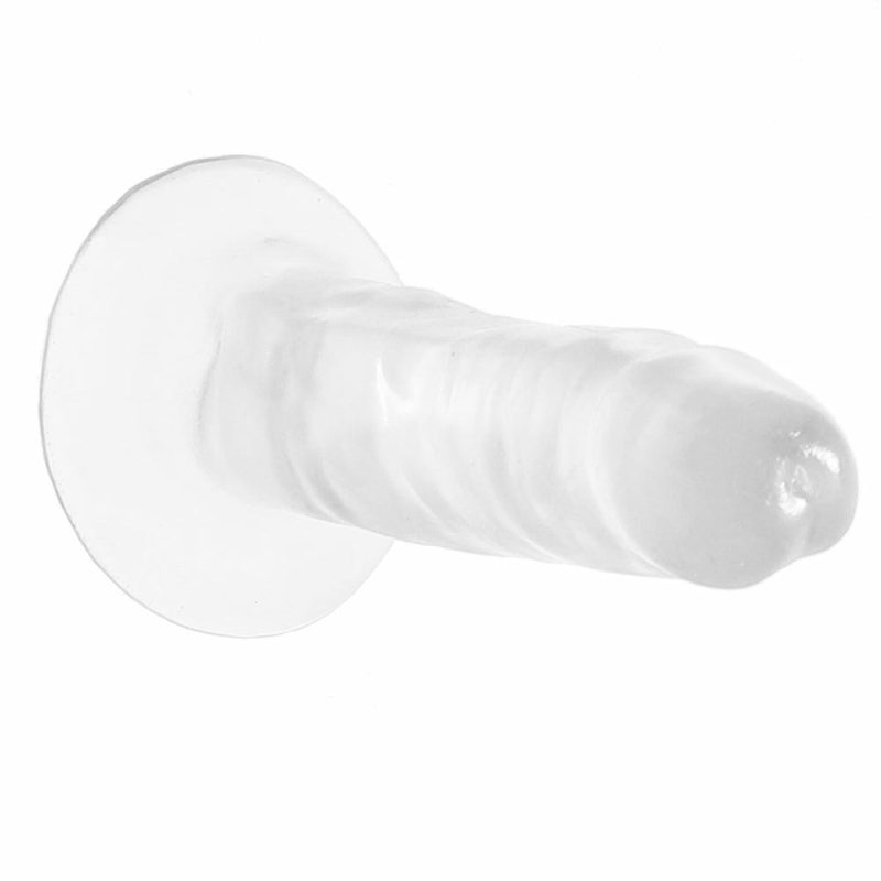 Dildos | B Yours Plus Hard N’ Happy 5 Inch Jelly Dildo In Clear Dildos Blush