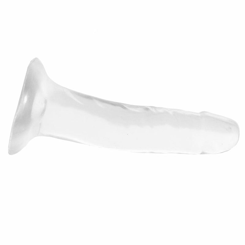 Dildos | B Yours Plus Hard N’ Happy 5 Inch Jelly Dildo In Clear Dildos Blush