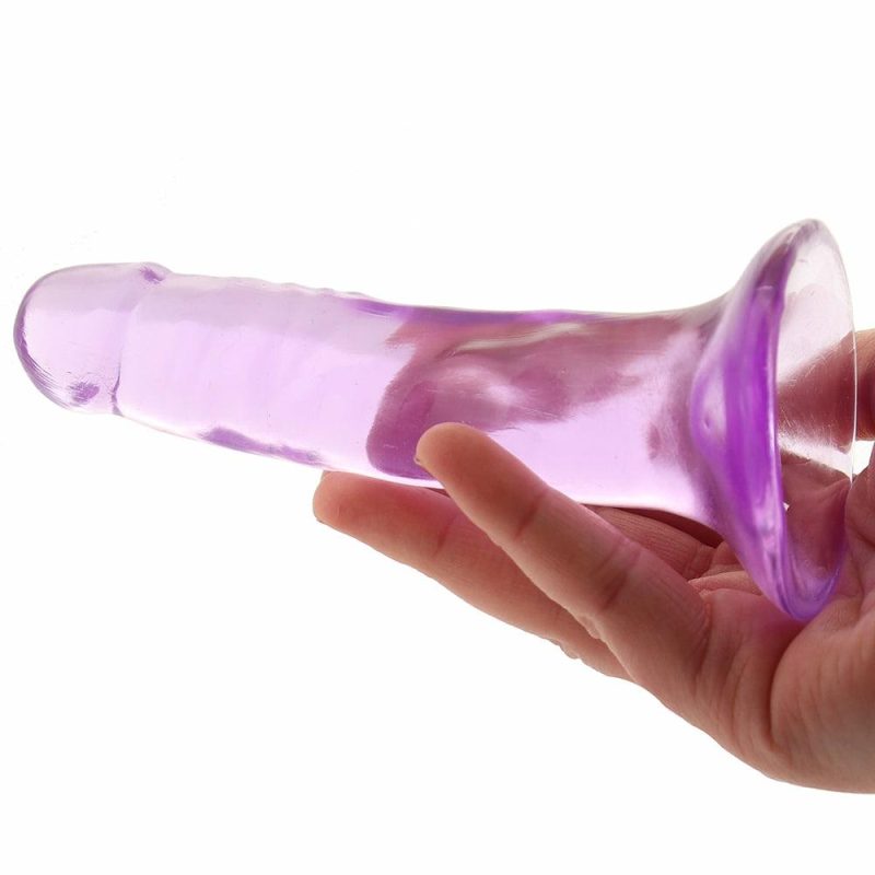 Dildos | B Yours Plus Hard N’ Happy 5 Inch Jelly Dildo In Purple Dildos Blush