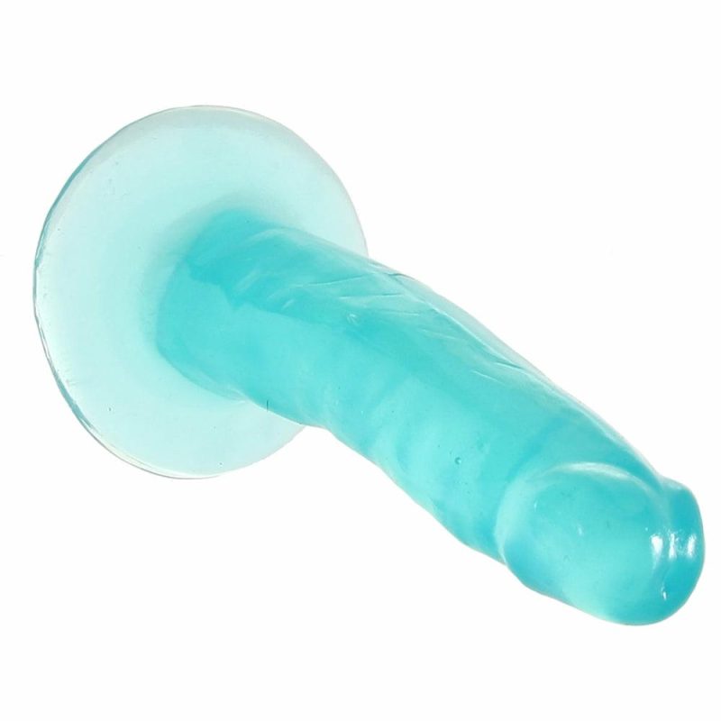 Dildos | B Yours Plus Hard N’ Happy 5 Inch Jelly Dildo In Teal Dildos Blush