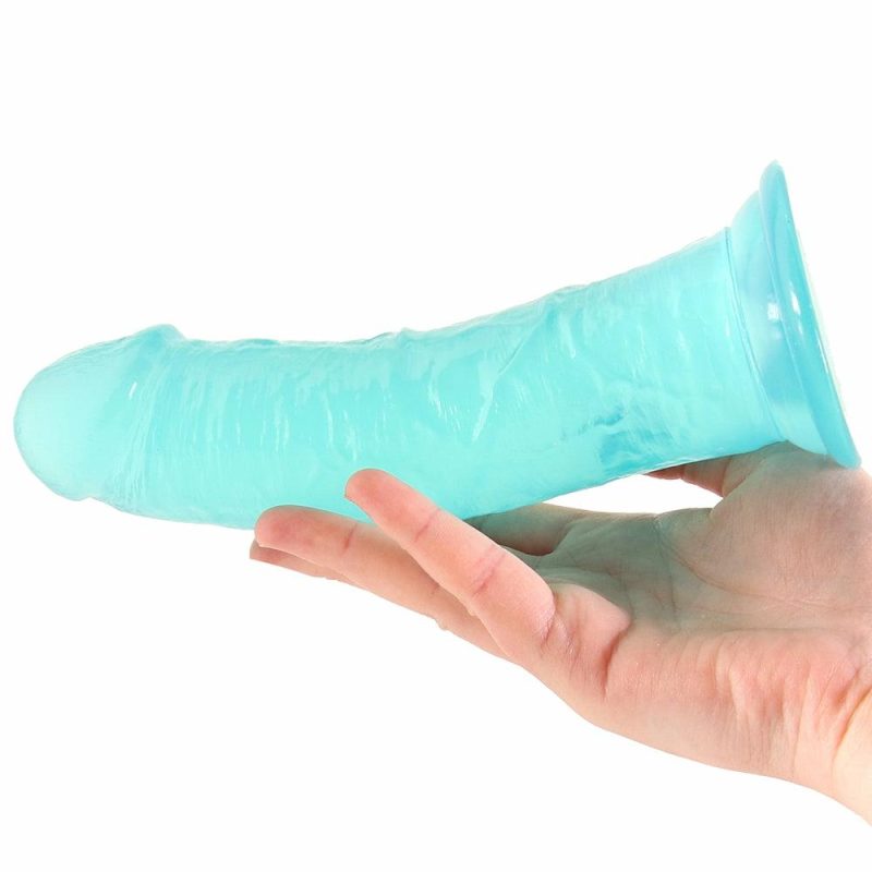 Dildos | B Yours Plus Roar N’ Ride 8 Inch Dildo In Teal Dildos Blush