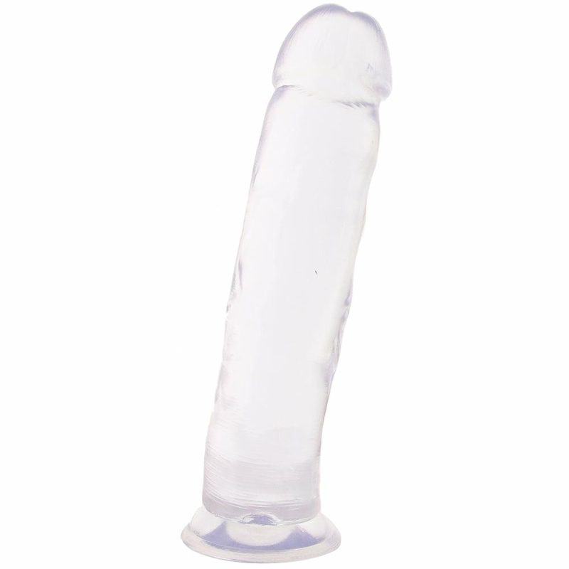 Dildos | B Yours Thrill N’ Drill 9 Inch Dildo In Clear Dildos Blush