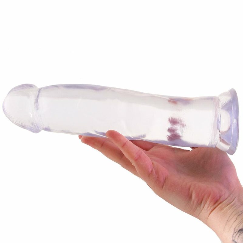 Dildos | B Yours Thrill N’ Drill 9 Inch Dildo In Clear Dildos Blush