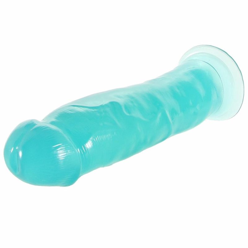 Dildos | B Yours Thrill N’ Drill 9 Inch Dildo In Teal Dildos Blush