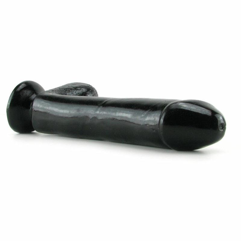 Dildos | Basix 10 Inch Suction Base Dildo In Black Dildos Dildos